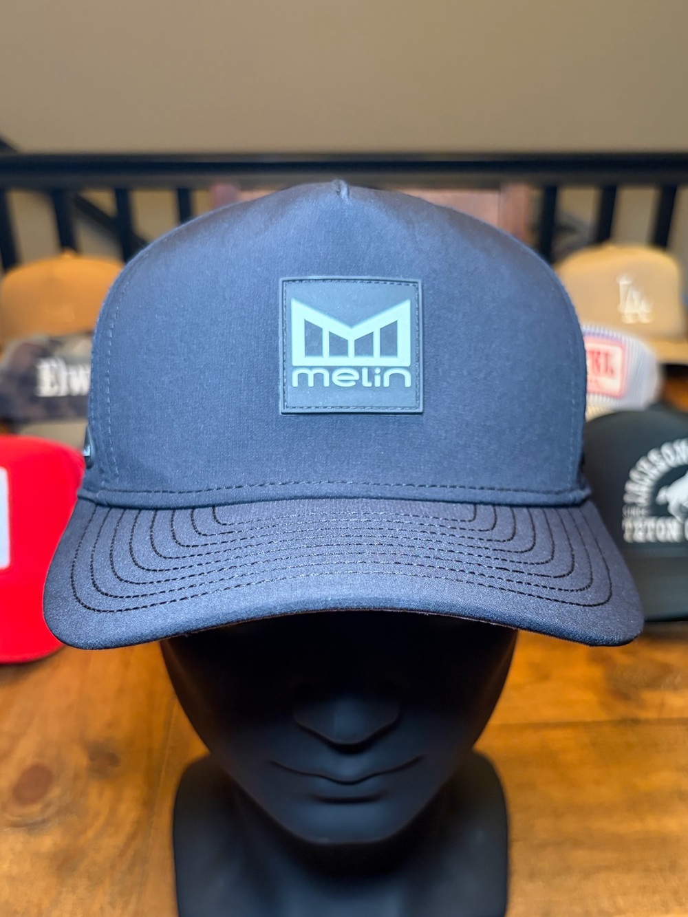 Metin Black Logo Snapback Hat